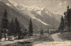 CPA Chamonix Et Le Mont Blanc