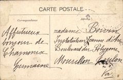 CPA Chamonix Et Le Mont Blanc