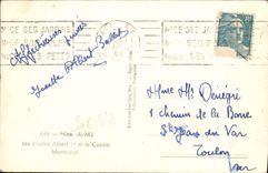 CPA Nice Les Jardains Albert 1er Et Le Casino Municipal