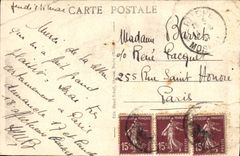 VINTAGE POSTCARD Bitche View