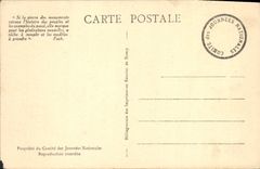Días nacionales de la POSTAL de la VENDIMIA de julio de 1929 Lorette Dormans Douaumont Armand viejo Militaria