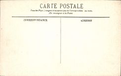 VINTAGE POSTCARD Biarritz With the Rock of the Virgin by heavy weather