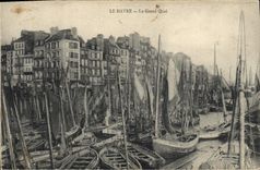 CPA Le Havre Le Grand Quai Bateaux