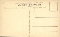 VINTAGE POSTCARD Ferns Tours Raoul de Surienne Melusine of the Goblin