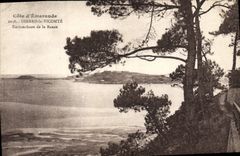 CPA Dinard la Vicomte Embouchure de la Rance