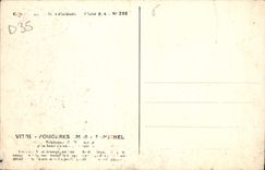 VINTAGE POSTCARD Castle of Ferns the Melusine Tower