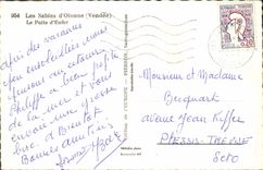 POSTAL MODERNA arenas de Olonne bien de infierno