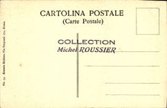 POSTAL Roma de la VENDIMIA el inerno más allá de la basílica di S Pablo