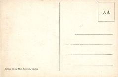 POSTAL Chamonix de la VENDIMIA la mala cabra del paso