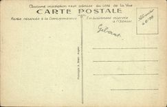 VINTAGE POSTCARD Perros Guirec the Large cave of Trestignel