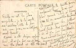 VINTAGE POSTCARD Progress Folklore Woman Pig Pig