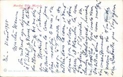 VINTAGE POSTCARD Giardini Villa Mortola Ventimiglia