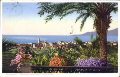 CPA Bordighera Panorama dall Hotel Bella Vista