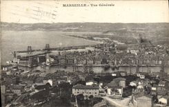CPA Marseille Vue Generale 
