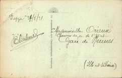 VINTAGE POSTCARD Dieppe Cliffs the Church St Jacques and Turrets