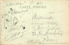 CPA Palais de Fontainebleau Vue du Breau 