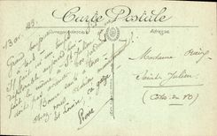 CPA Saint Die Les Bords de la Meurthe