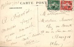 CPA Nice Montee du Chateau Tour Bellanda 