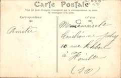 VINTAGE POSTCARD Pontoise the Notre Dame church