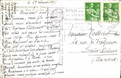 MODERN CARD Lyon Villeurbanne the Lake Park of the gold Head