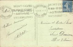 CPA Le Mont Dore Le Casino et les Grands Hotels