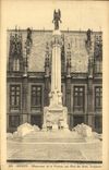VINTAGE POSTCARD Rouen Monument of the Victoire by Real del Sarte Sculptor