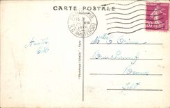 Nube santa de la POSTAL de la VENDIMIA la opinión del puente