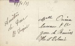 VINTAGE POSTCARD Surroundings of Pau Peak of the South of Ossau