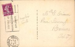 VINTAGE POSTCARD Paris the Place of the Opera