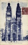 CPA Tours La Cathedrale Saint Gatien