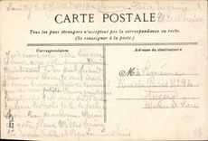 VINTAGE POSTCARD Amiens Apse of the Cathedral