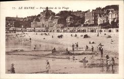 POSTAL Prespective Le Havre de la VENDIMIA de la playa