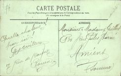 POSTAL Ruán de la VENDIMIA el Quay de los barcos de Le Havre