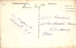 VINTAGE POSTCARD Treport the Beach and Villas