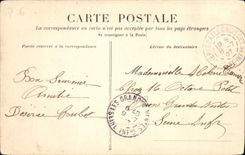 VINTAGE POSTCARD Surroundings of Rouen Croisset the house of Flaubert Seen of the garden