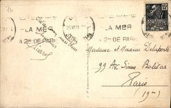 VINTAGE POSTCARD Dieppe the Casino and Verdun Boulevard