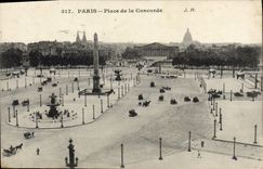 CPA Paris Place de la Concorde