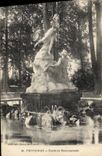 VINTAGE POSTCARD Perpignan Monumental Fountain