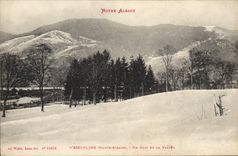 POSTAL Wesserling de la VENDIMIA una esquina del valle