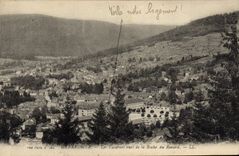 VINTAGE POSTCARD Gerarumer barracks seen of the Rock of the fox