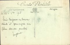 VINTAGE POSTCARD Gerarumer barracks seen of the Rock of the fox