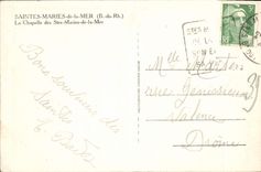 CPA Saintes Maries de la Mer La Chapelle des Stes Maries de la Mer