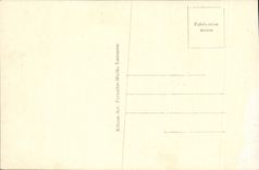 CPM Lausanne Vue Generale et les Alpes