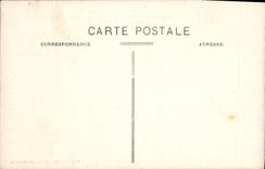 La presa de la POSTAL de la VENDIMIA de Rochetaillee en el primero plano de la manera que lleva a la segunda detención dice el alboroto de no