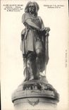 CPA Alise Sainte Reine Statue de Vercingetorix sur le Mont Auxois 