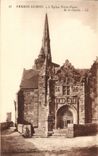 VINTAGE POSTCARD Perros Guirec the Notre Dame Church of Clearness