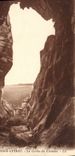 VINTAGE POSTCARD Perros Guirec the Cave of the Castle
