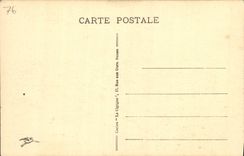 VINTAGE POSTCARD Rouen Bridge Boieldieu Boat