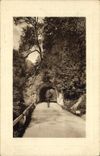 VINTAGE POSTCARD Tunnel