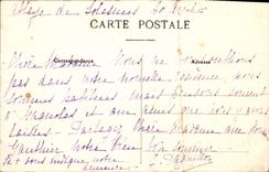 VINTAGE POSTCARD Solesmes the Abbey View